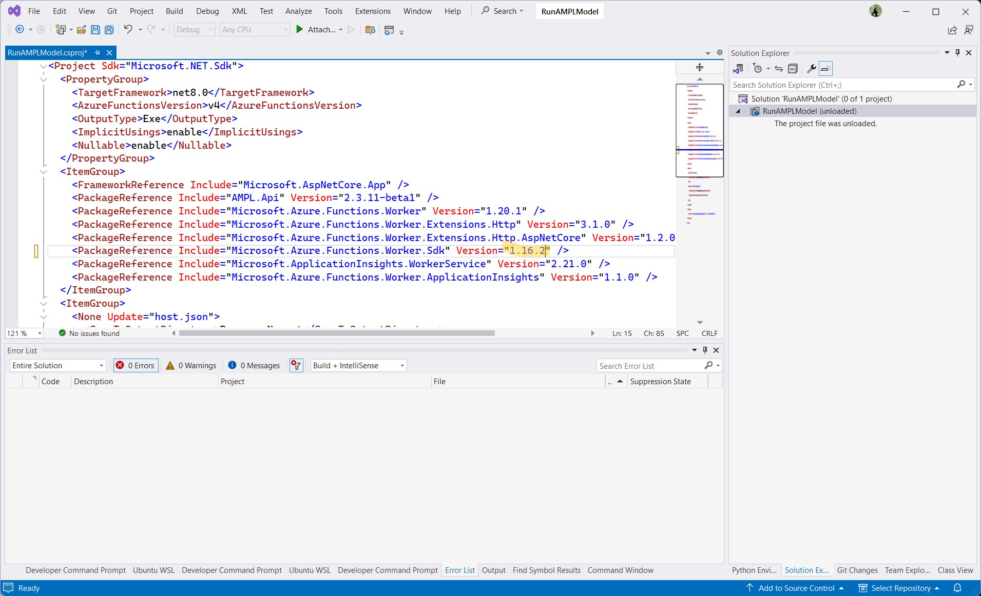 Add NuGet packages