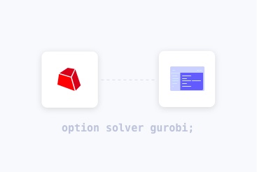 gurobi solver with AMPL